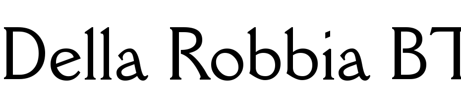 Della Robbia BT Roman cкачати шрифт безкоштовно